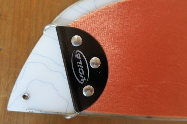 voile skins with tail clip - the voille tip connector is securely attached to the skin.