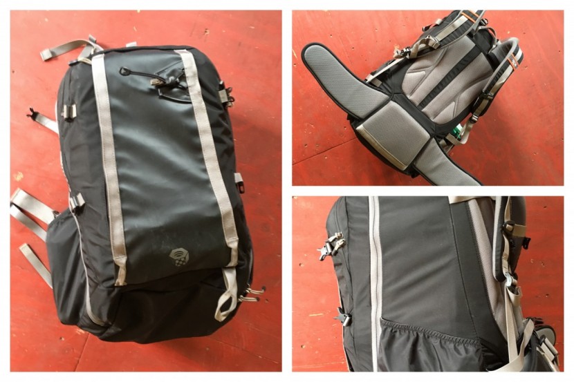 mountain hardwear splitter 40 - the comfortable though bulky suspension of the mountain hardwear...