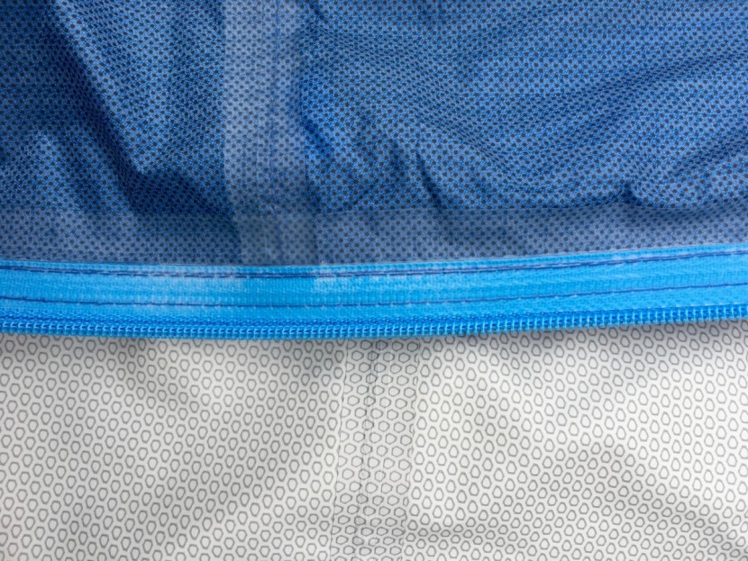 rain jacket men - you can see the pattern that's part of the .5 layer; it almost looks...