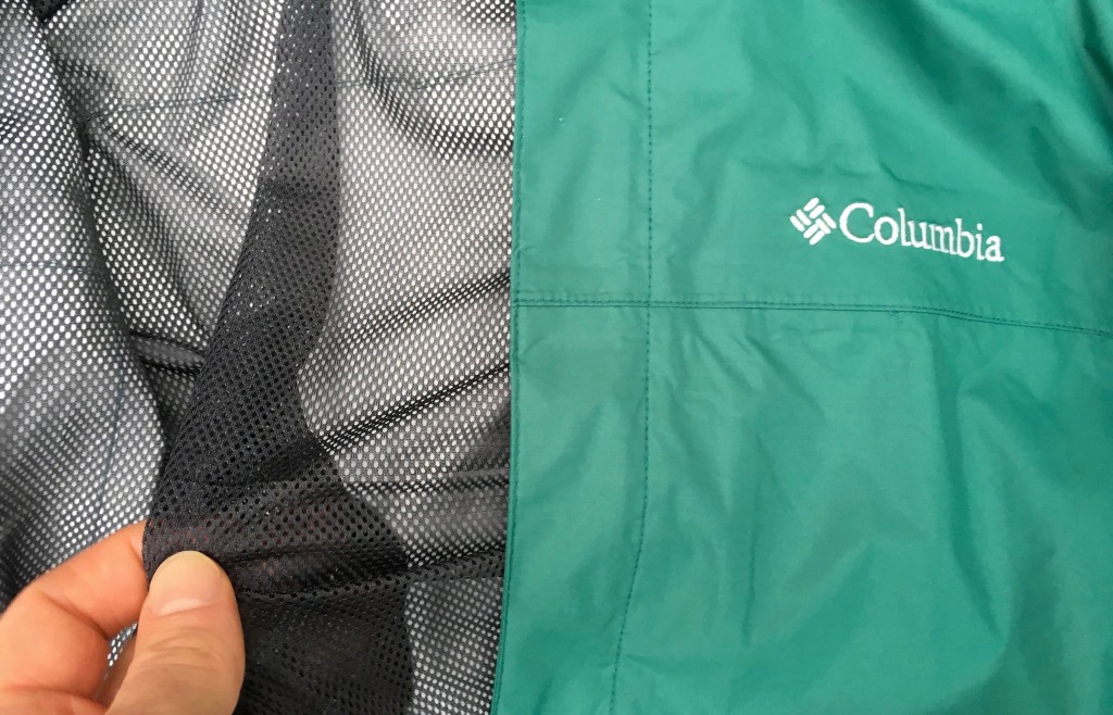 rain jacket men - here is an example of two-layer construction. like the other...