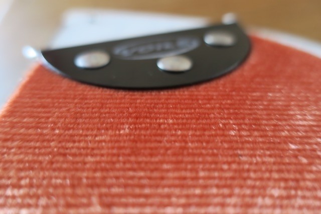 voile skins with tail clip - closeup view of the nylon skin material and the sturdy tip clip...