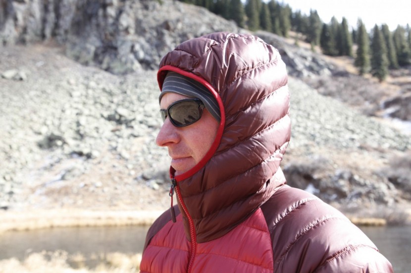 the north face trevail hoodie - the hood on the trevail hoodie fits well, but the elastic lining is...