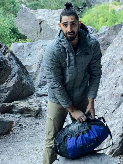 the north face thermoball hoodie - thermoballin&#039; and staying warm at the crag.