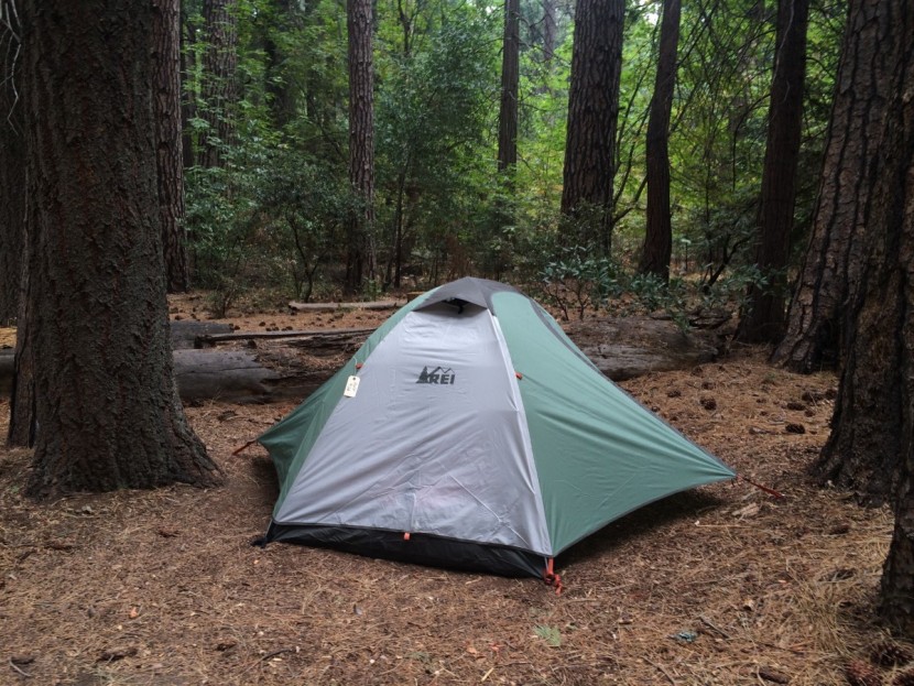 backpacking tent - the rei passage 2 has large, roomy vestibules.