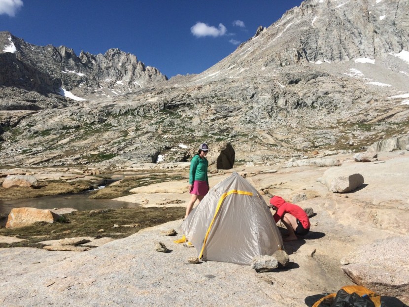 big agnes fly creek hv ul2 - we find the fly creek somewhat finicky to set up, especially on hard...
