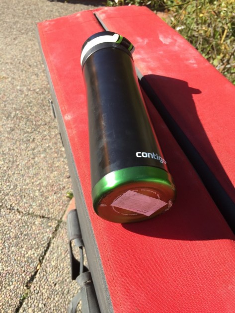 contigo thermalock glacier - the thermalock glacier accompanied us from the boulders to the...