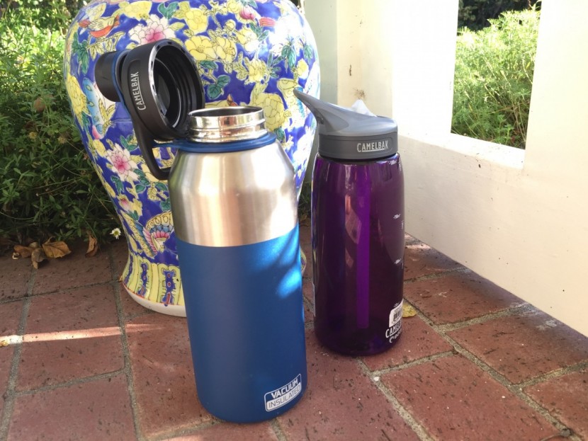 camelbak chute vacuum insulated - the two camelbak models we tested are shown side by side. the chute...