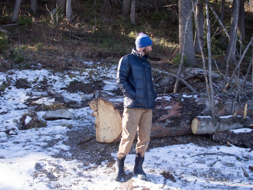 columbia gold 650 turbodown hooded - the columbia turbodown in the woodlot