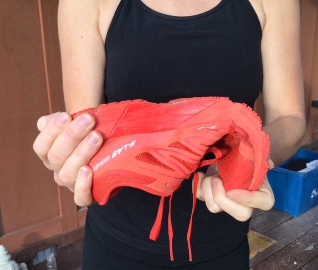 salomon s lab sonic 2 - the s lab sonic is a very flexible shoe, allowing the foot to move...