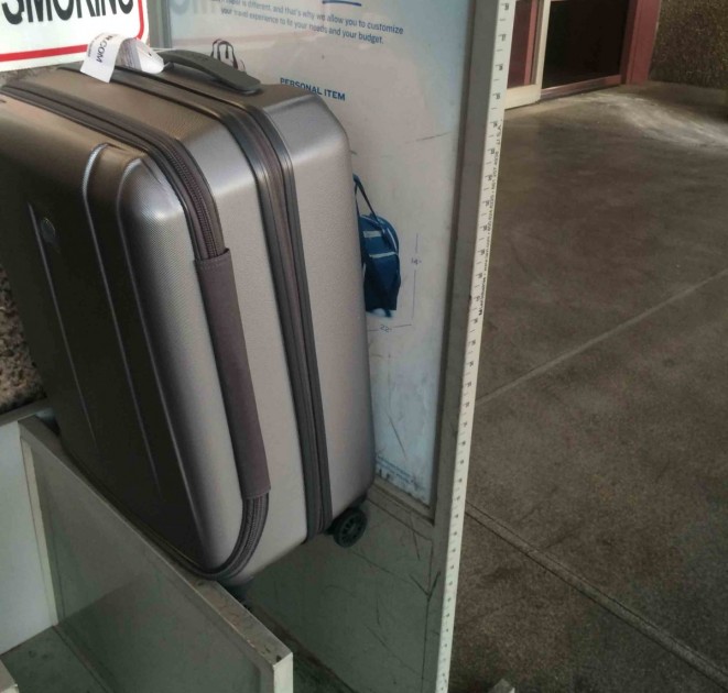 delsey shadow 3.0 21 - does it fit? yes and no. while we couldn&#039;t squeeze it into the...