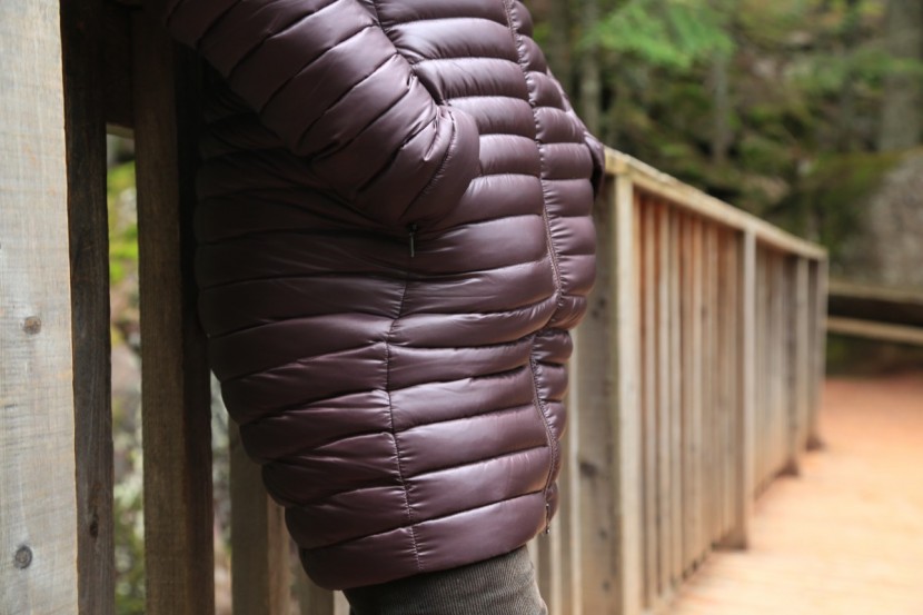 arcteryx nuri - smooth and sleek, the satin sheen of the nylon fabric goes perfectly...