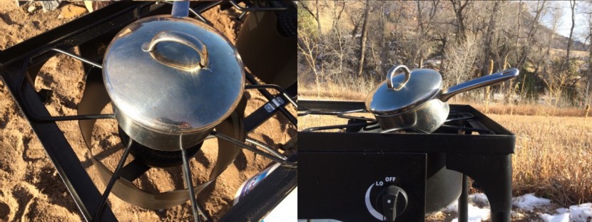 stansport outdoor - the large grates on the burners of this stove mean you can&#039;t go too...