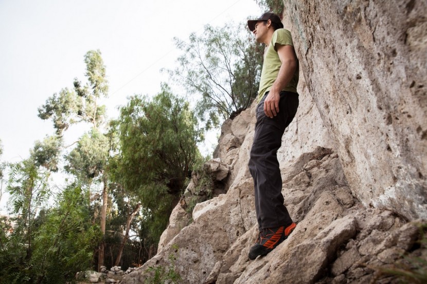 merrell capra venture mid gtx - excellent performance on dry rock for the capra venture, but not so...