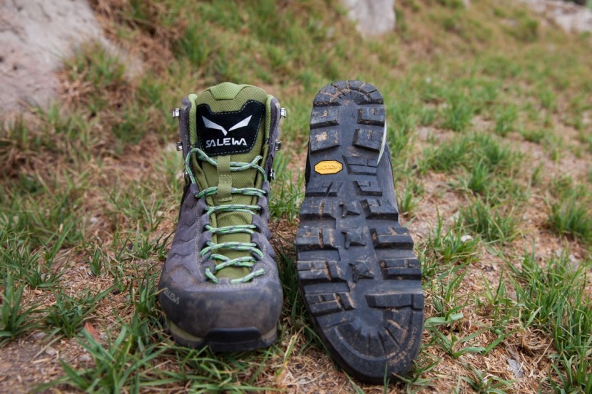salewa mountain trainer mid gtx - the mountain trainer is the only midweight model with un-textured...