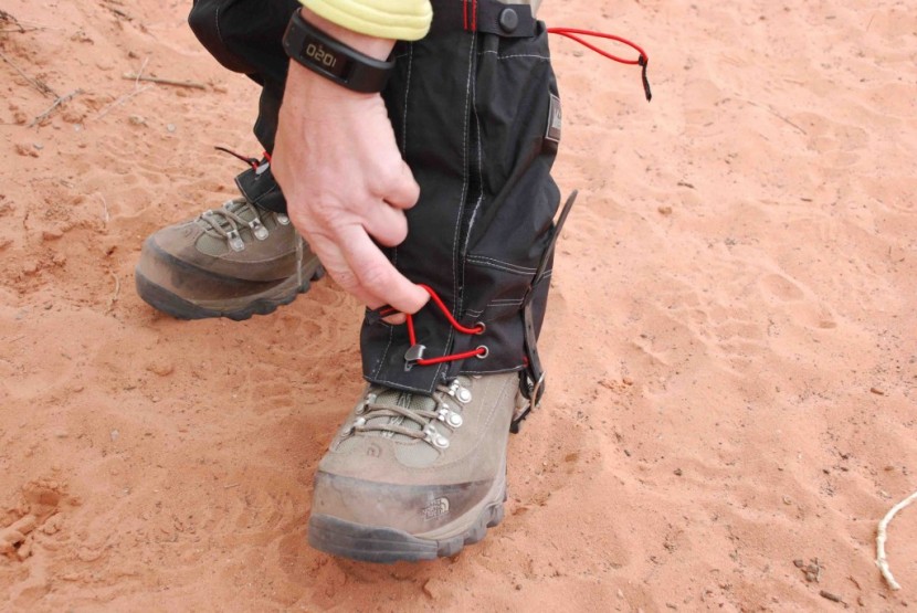 rei alpine light - while these step-in gaiters are fairly easy to put on, the extra...