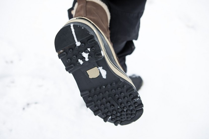 the rounded dotted lug pattern on the caribou is significantly...