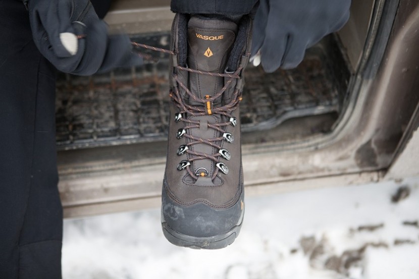 vasque snowburban ii ultradry - these boots don&#039;t require any threading or hooking of the laces...