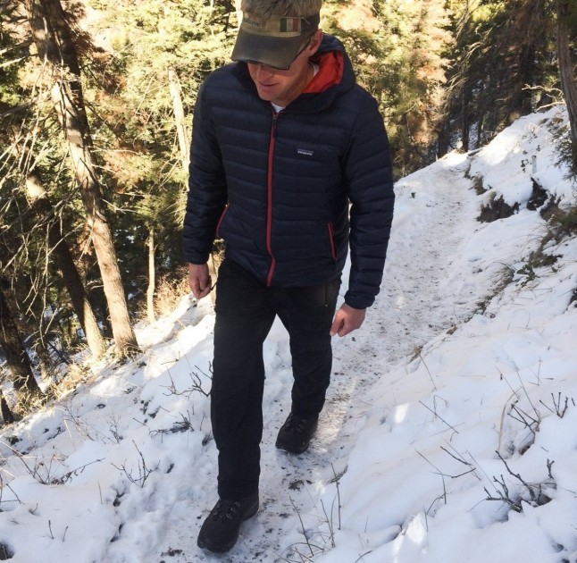 vasque snowburban ii ultradry - testing the traction of these boots on the trails in winter. packed...