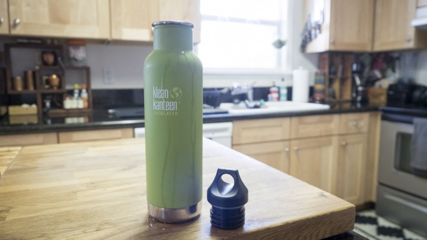 klean kanteen vacuum insulated - this contender excels in keeping hot liquids hot, though...