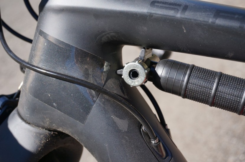 zefal hpx - the plastic bumpers on the hpx are designed with the top tube/down...