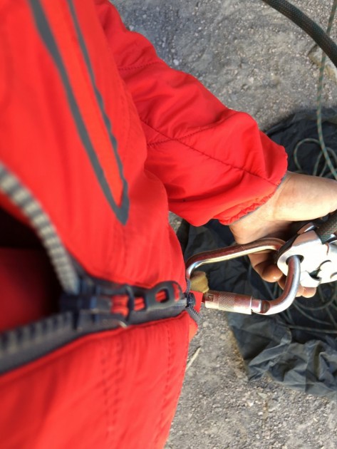 outdoor research uberlayer - this jacket is loaded with features like ergonomic zipper pulls...