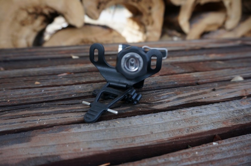 crankbrothers sterling sg - the pressure/volume selector on the sterling sg, can be turned to...