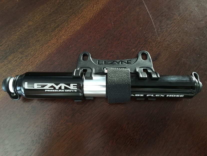 lezyne pressure drive - the pressure drive comes with a frame mount designed to prevent the...