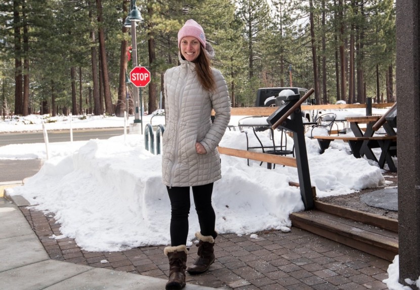 the north face thermoball parka - super sporty, and stylish, this jacket is very appealing to the eye...