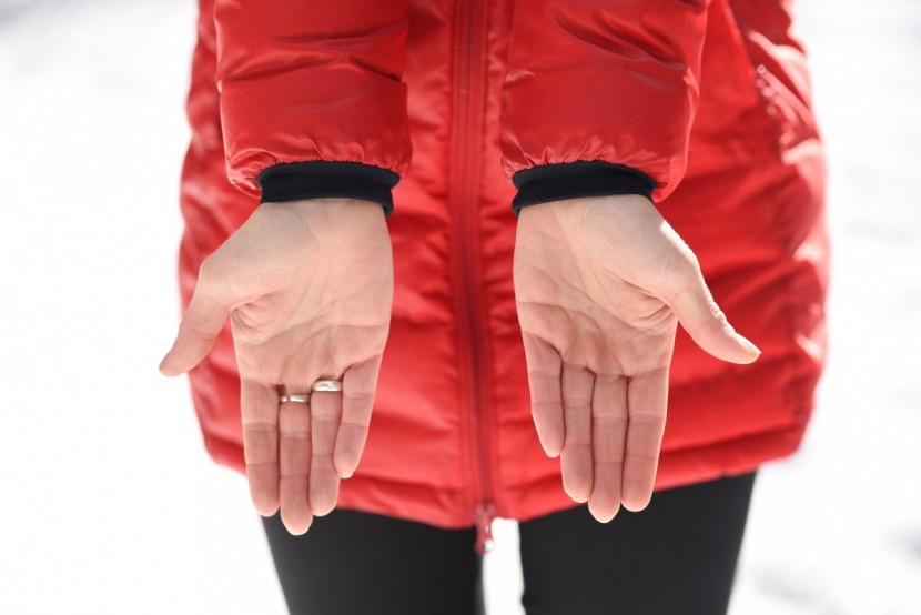 canada goose camp hooded - unlike most of the jackets we tested whose cuffs are in the sleeves...