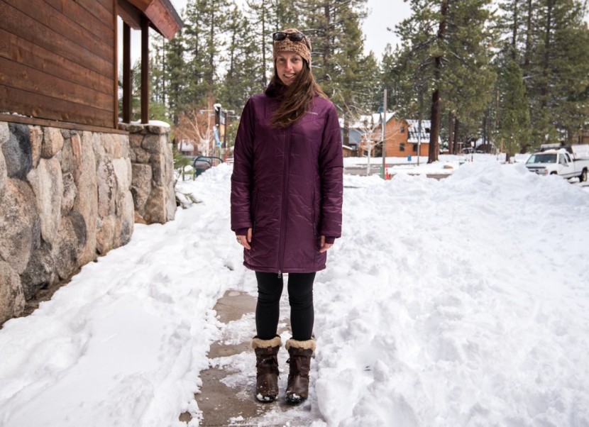 columbia mighty lite - there is extra room in the chest and arms of this jacket, almost...