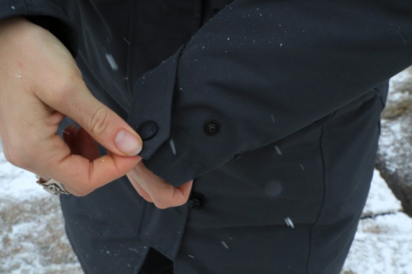 canada goose kensington parka - we liked having the option for a tighter fit around our wrists in...