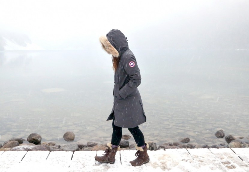canada goose kensington parka - designed to be worn at the arctic circle, we had no issues taking on...