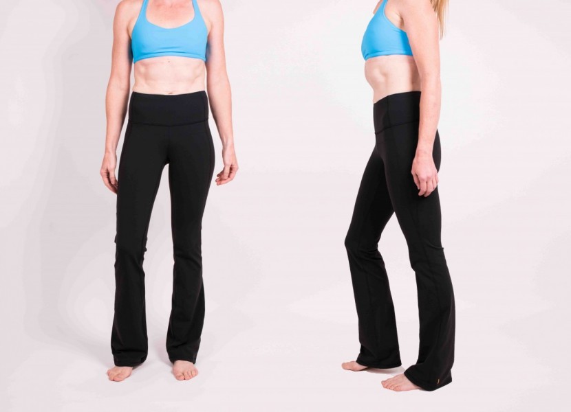 lucy perfect core pant - the high-waist tummy-control panel on these pants help suck...