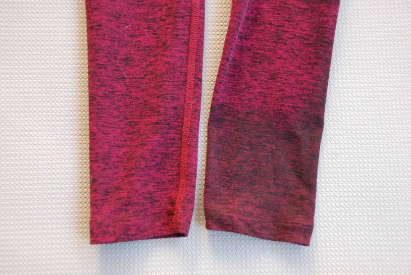 beyond yoga spacedye long legging - the color darkens when wet, but quickly blends in with the rest of...