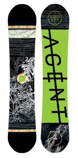 rome agent snowboard review