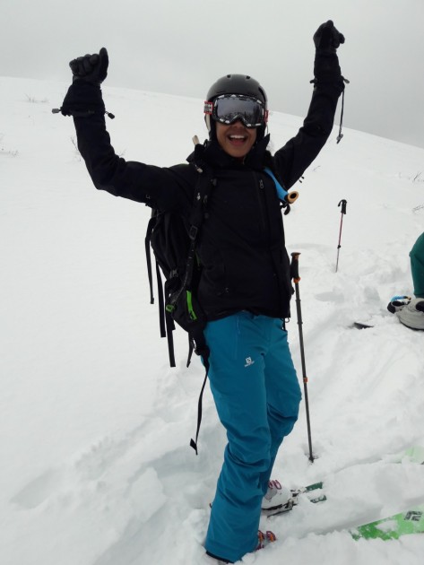 salomon iceglory for women - always psyched to be wearing comfortable pants.