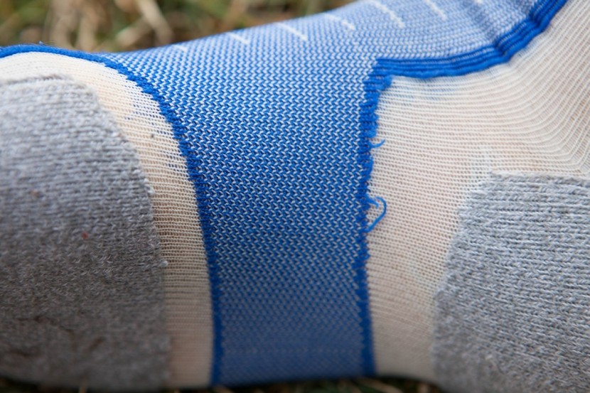 thorlos experia xccu - the white mesh of the thorlo experia xccu is so thin and breathable...