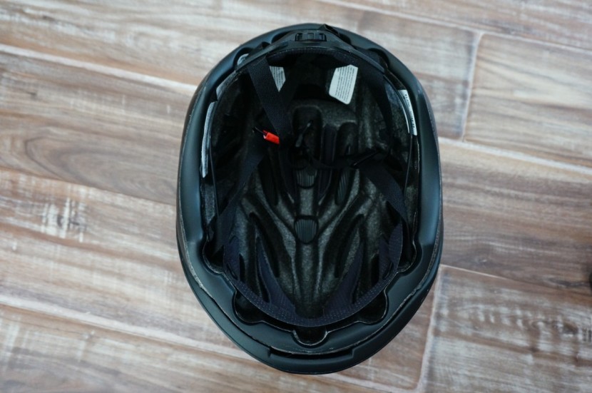 bell star pro - the polycarbonate shell extends around the base of the bell star pro...