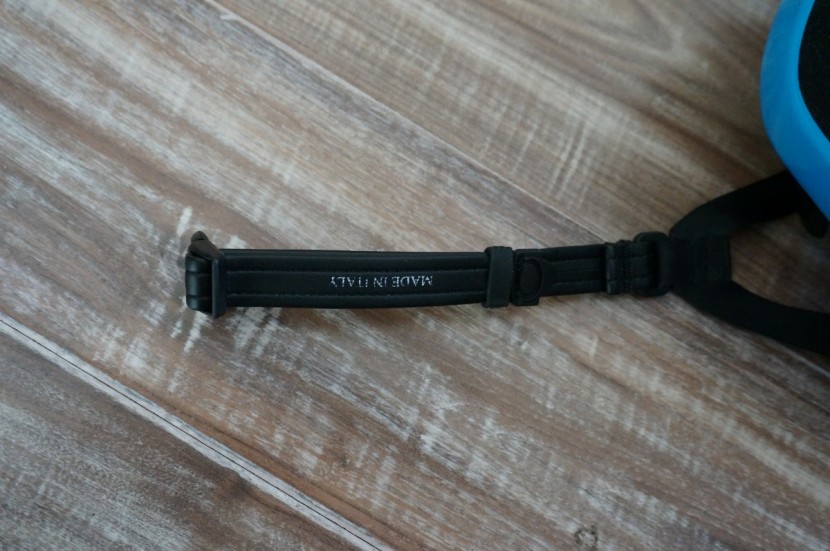 kask protone - this model has a leather chin strap, a nice upgrade from other...