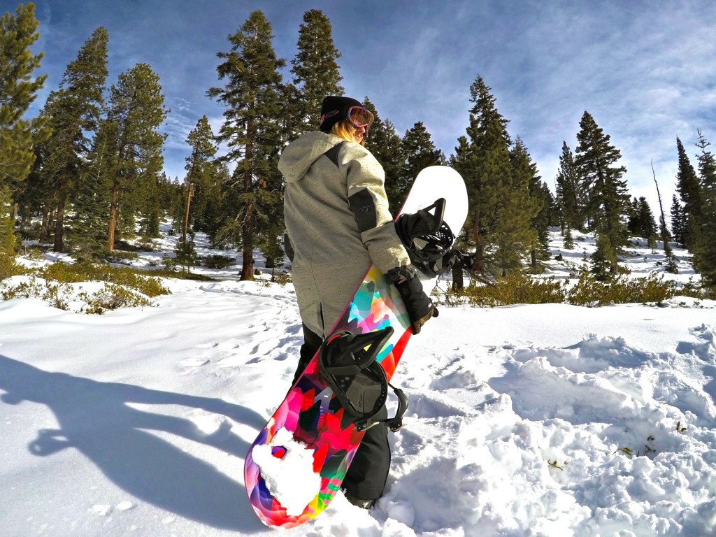 Female best sale snowboarding gear