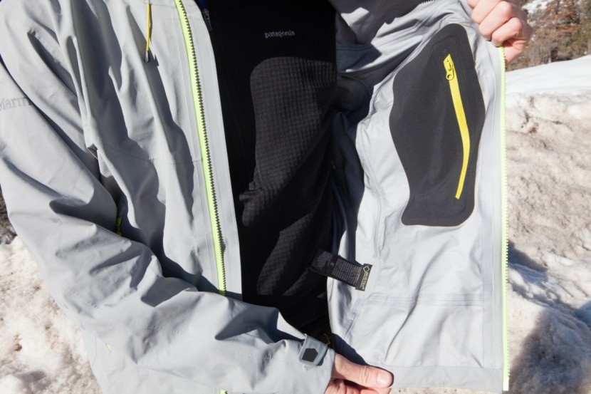 marmot cerro torre - shown here it he c-knit backer which forms the inner layer to the...