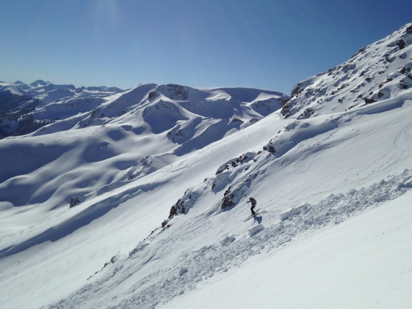 marmot cerro torre - avalanche danger is always a real threat during the winter in...