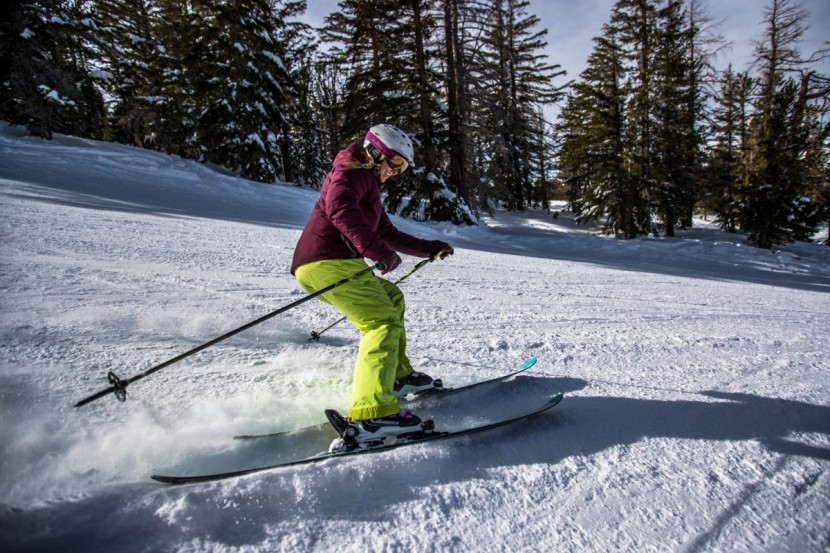 nordica speedmachine 105 for women - we loved cruising the groomers with the speedmachine 105.