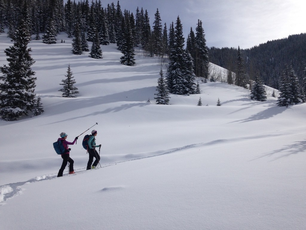 ski gloves womens - breaking trail is always a great way to test the breathability and...