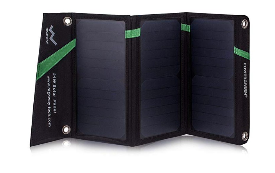 powergreen 21w portable solar charger review
