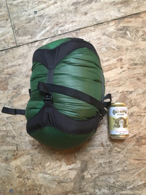 rab ascent 900 - while not the smallest packed bag, the ascent still stuffs down to a...