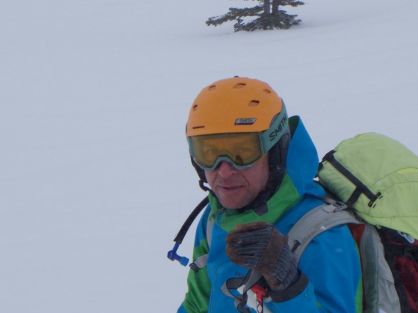 smith squad chromapop - protection is high on a blustery windy day.