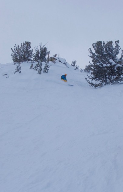 oakley flight deck - the flight deck on a pow day.