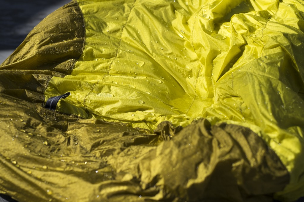 sleeping bag cold weather - with a tough, waterproof breathable shell fabric like the one here...