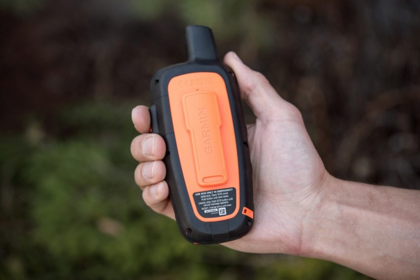 garmin inreach explorer+ - a comfortable grip and handy belt strap make it easy to keep the...